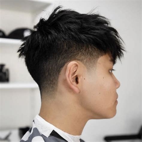 asian hair low taper|low taper fade haircut asian.